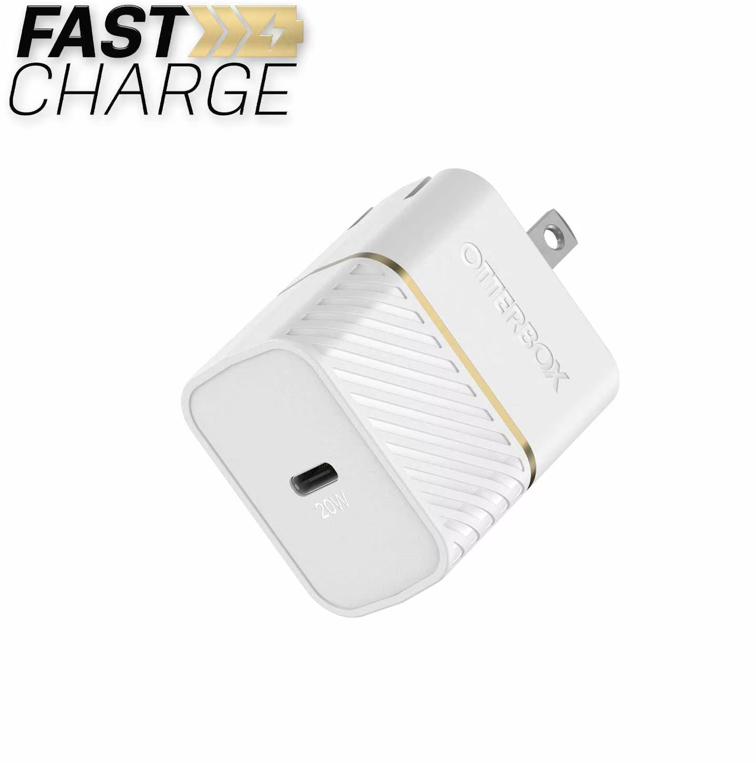 Wall Charger USB-C Fast Charge Power Delivery 20W White