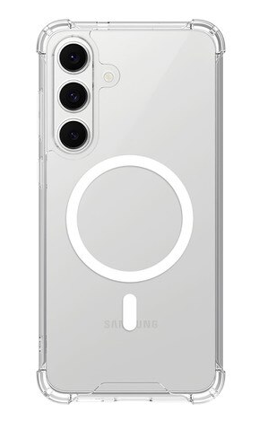 Blu Element - DropZone Rugged Clear w/Magnets Case for Samsung Galaxy S25 FE (Clear)