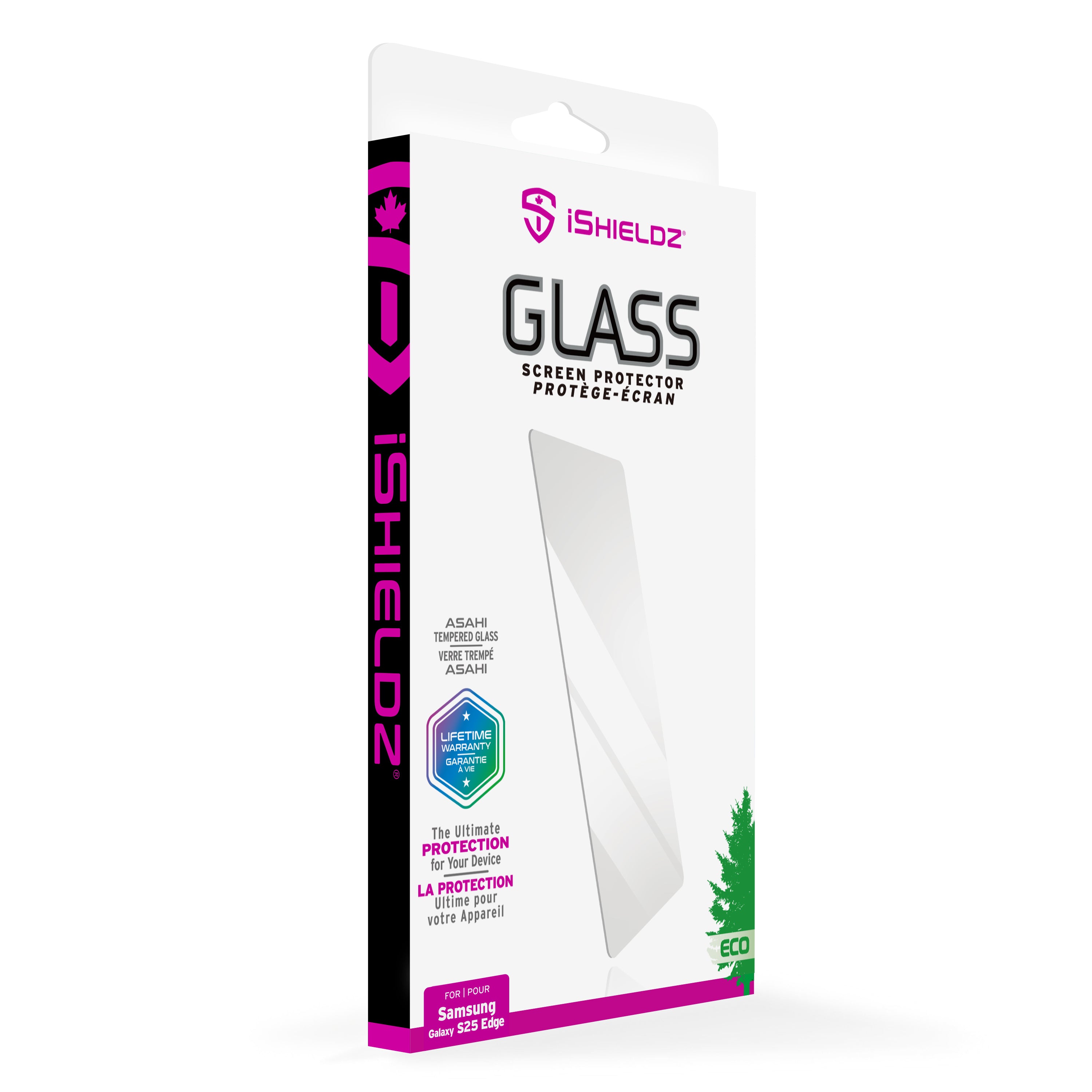 iShieldz Asahi Glass Screen Protector for Samsung Galaxy S25 Edge