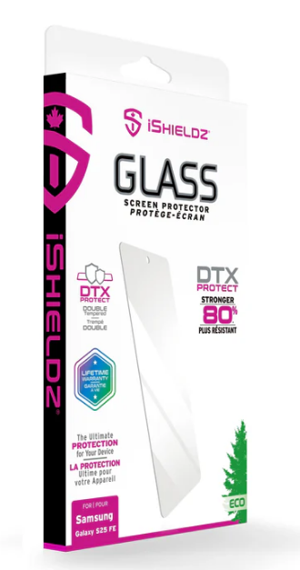 iShieldz - DTX Glass Screen Protector for Samsung Galaxy S25 FE