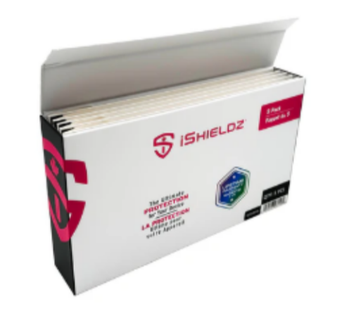 iShieldz - Tempered Glass Universal Install Refill for Apple iPhone (5 Pack)