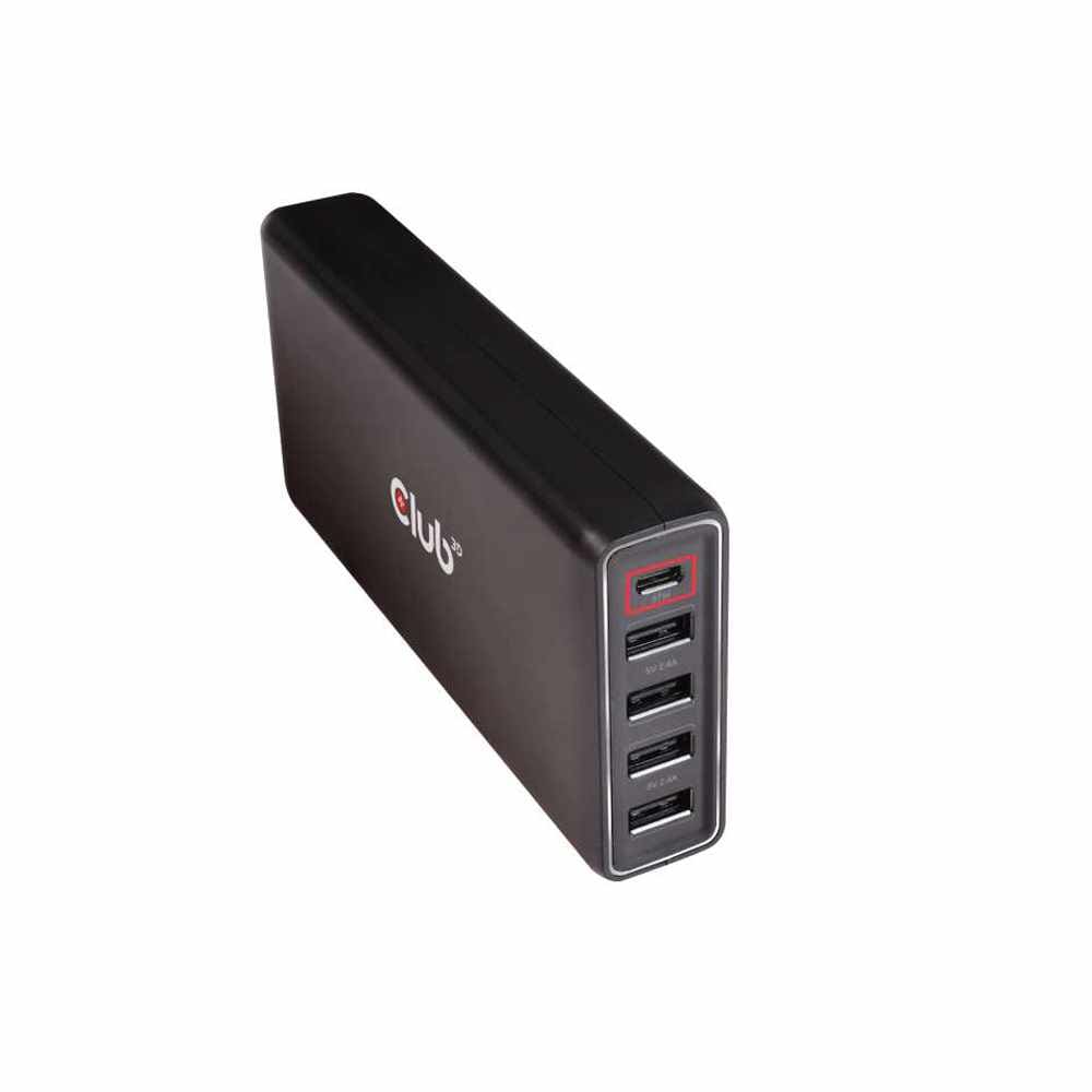 Club3D USB-C to USB-C 100W+ Cable Black