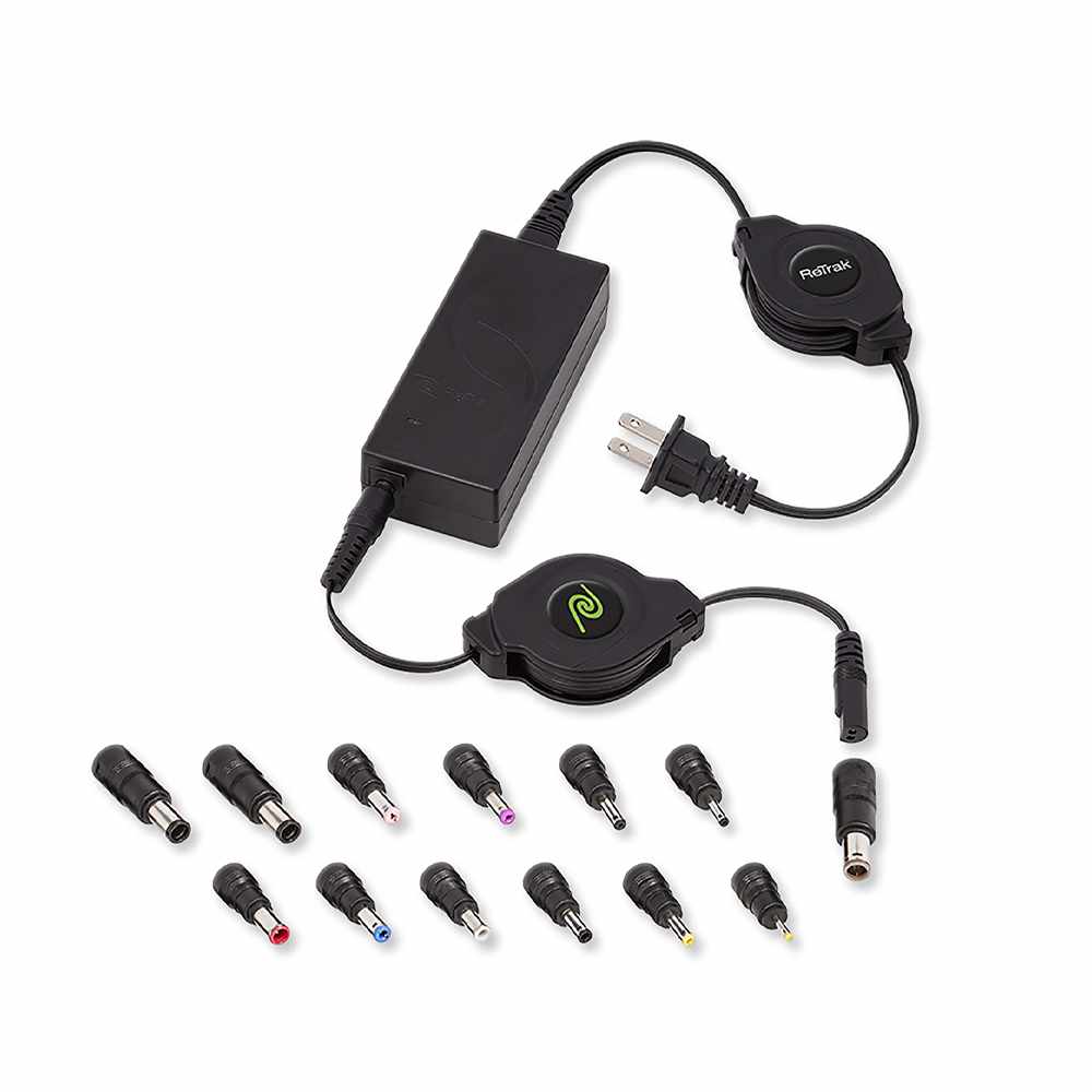 Helix/Retrak Universal Laptop Charger 65W Black
