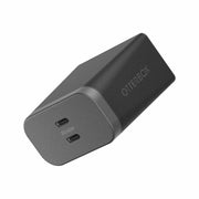 OtterBox Premium Pro Wall Charger 60W GaN PD/PPS 2-port USB-C Black with Foldable Prongs