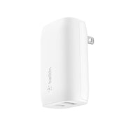 Belkin BoostCharge Wall Charger 37W PPS 2-Ports USB-C/ USB-A White