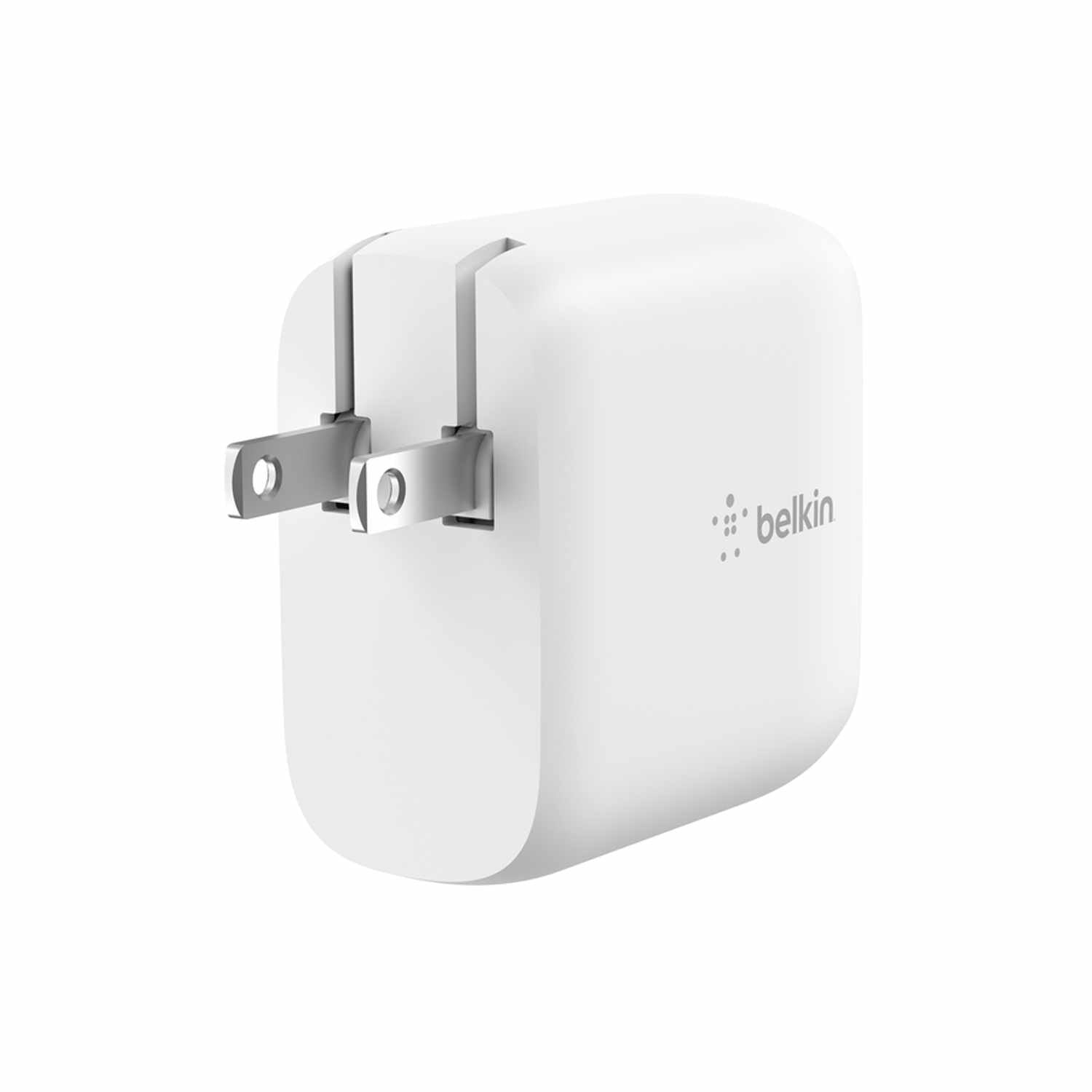 Blu Element Belkin BoostCharge Wall Charger 40W PD 2-Ports USB-C White