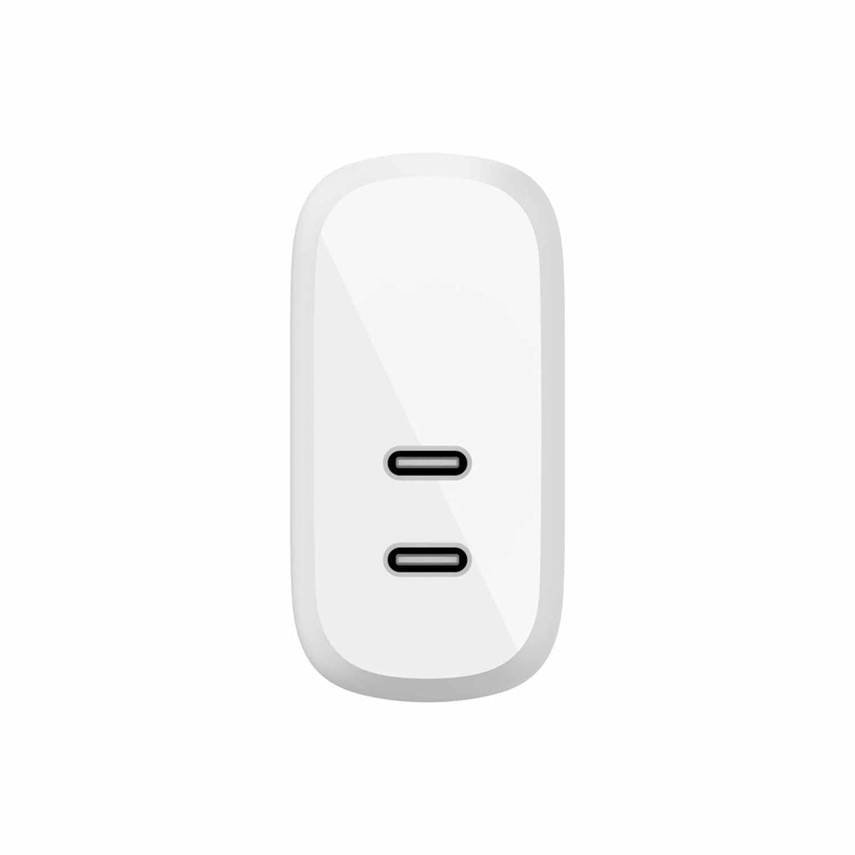 Blu Element Belkin BoostCharge Wall Charger 40W PD 2-Ports USB-C White