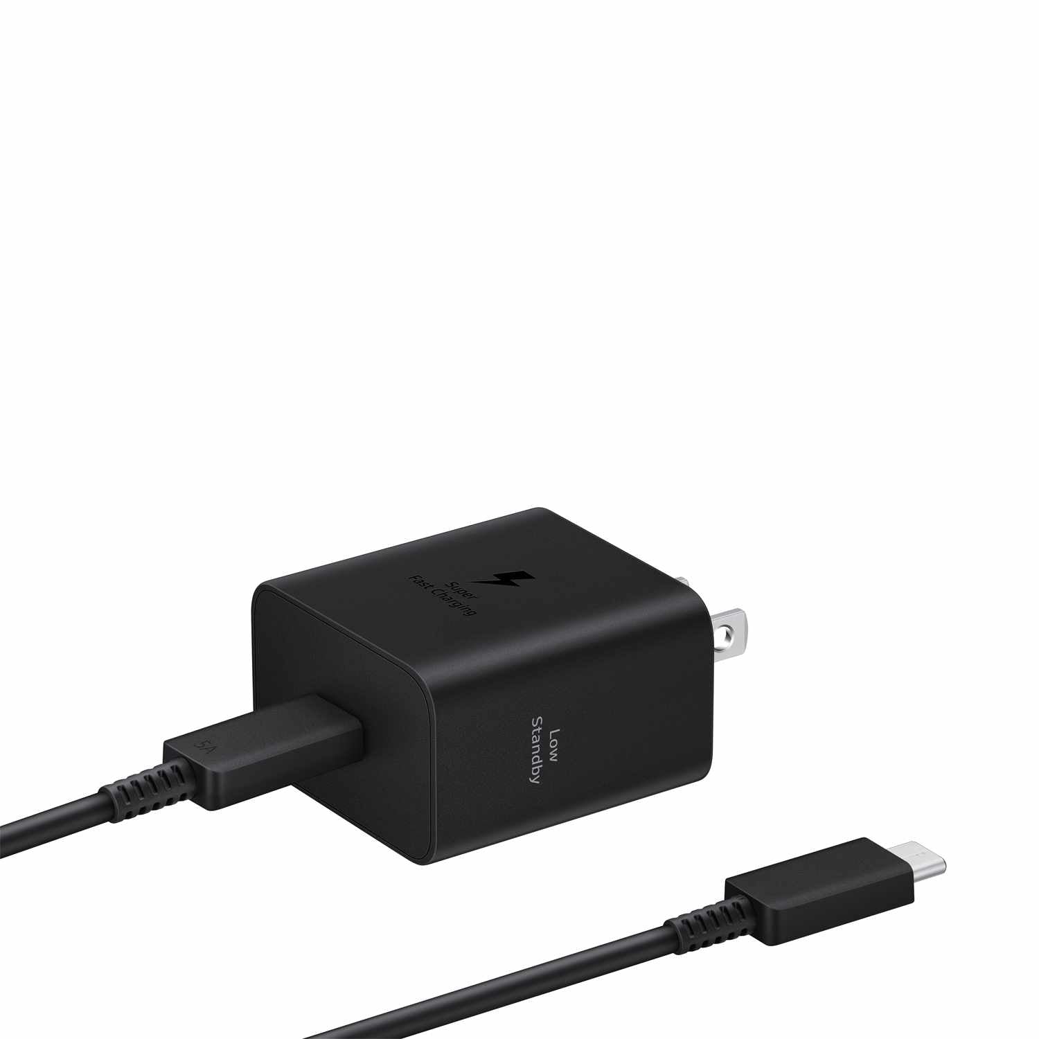 Samsung USB-C to USB-C 6 ft 45W Cable Black