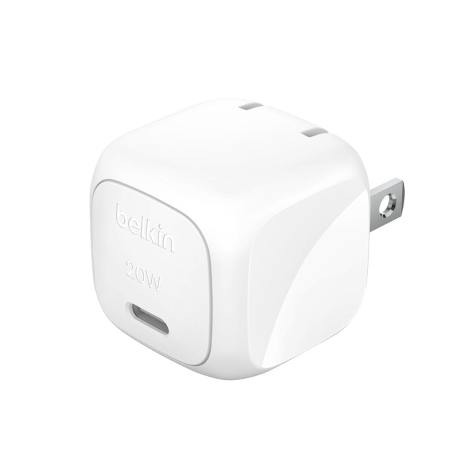 Belkin BoostCharge Compact Wall Charger 20W PD USB-C White
