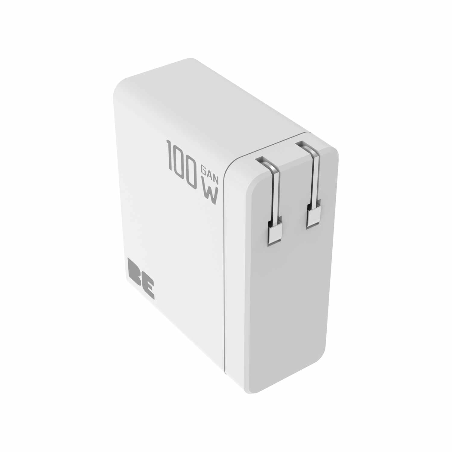 Blu Element Wall Charger Multi Port GaN 100W PD & QC3 Black 100W+