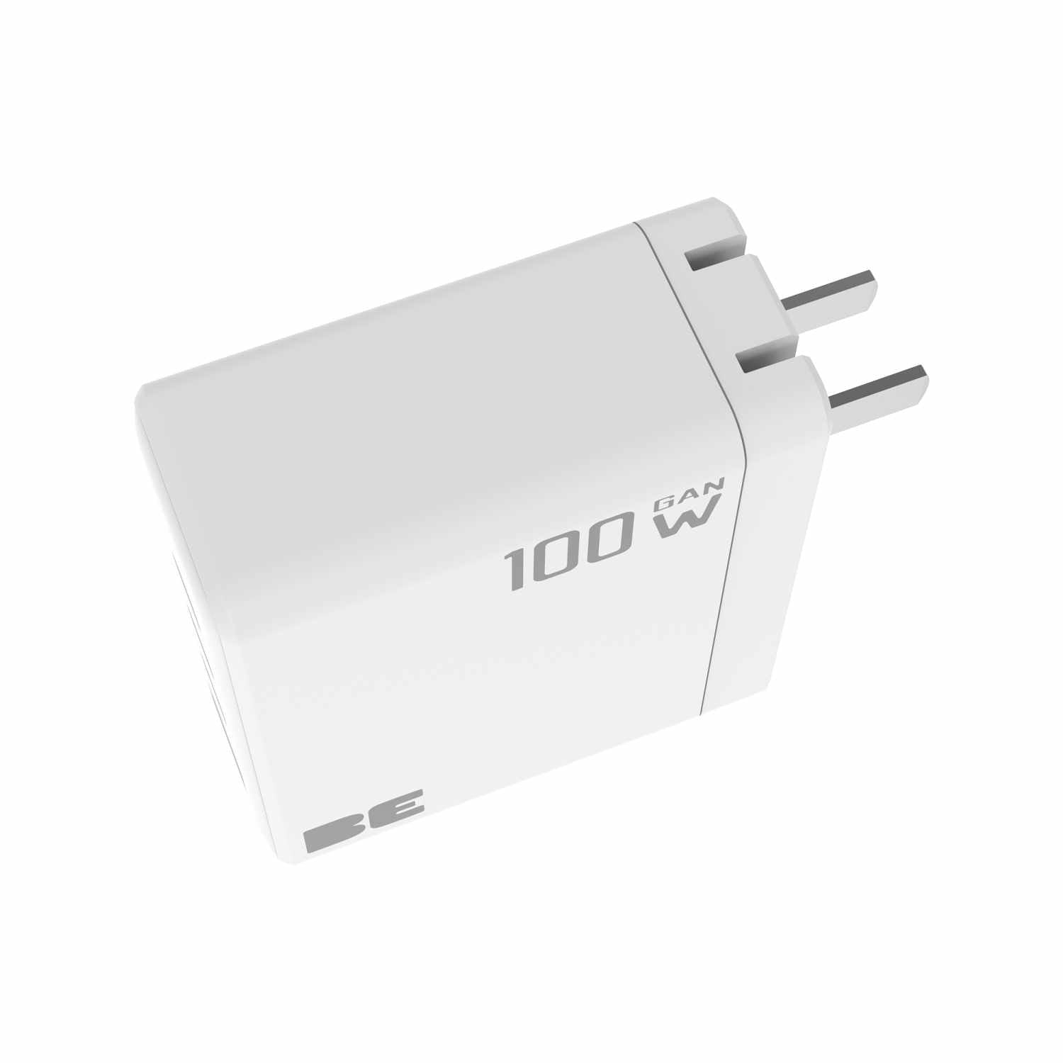 Blu Element Wall Charger Multi Port GaN 100W PD & QC3 Black 100W+