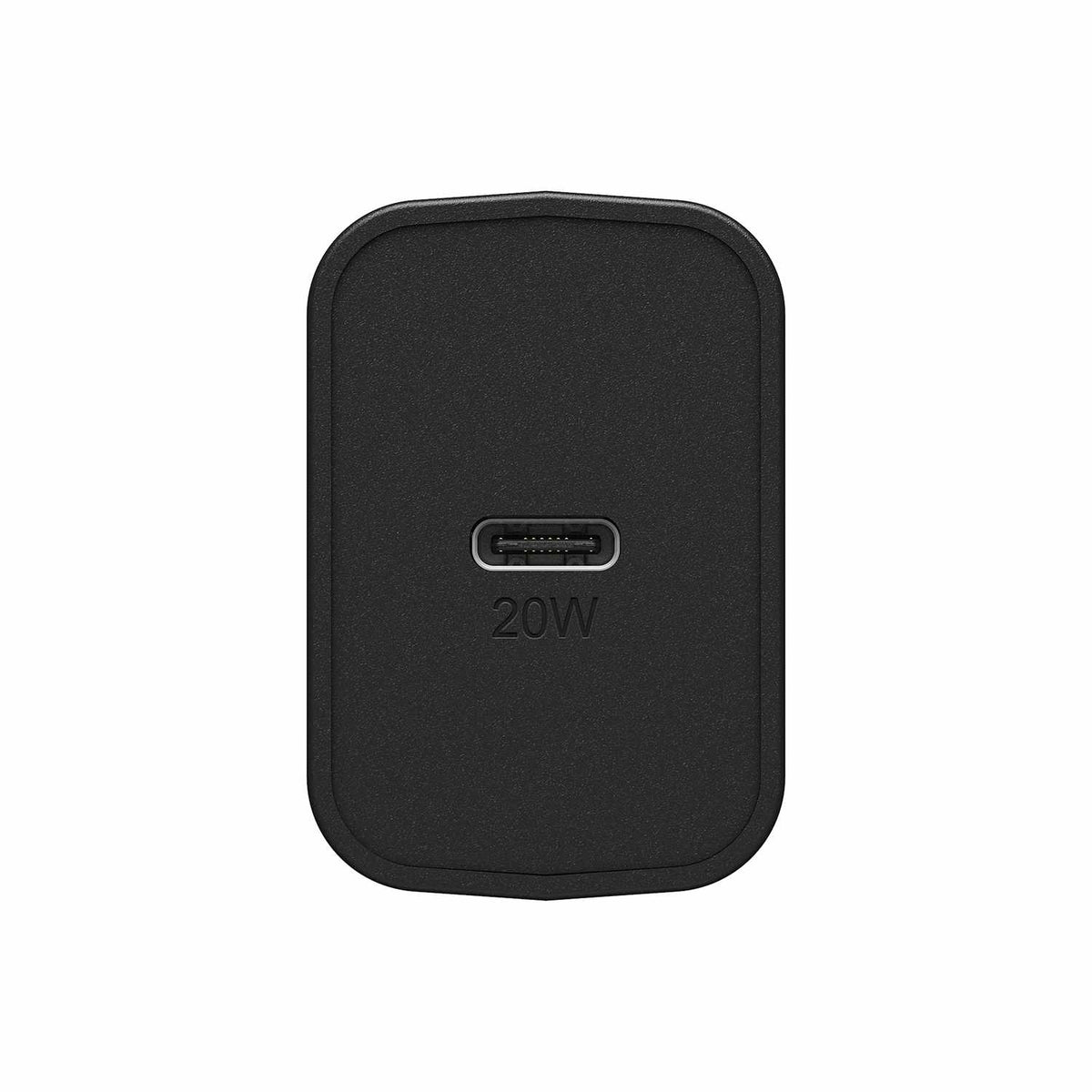 OtterBox Wall Charger 20W USB-C PD with Foldable Prongs Black Shimmer