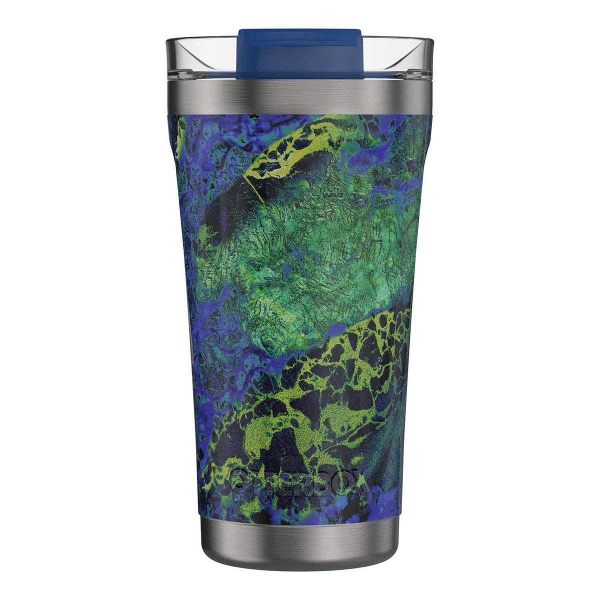 OtterBox 7792166 Elevation Tumbler withsealed Lid 16 OZ Steel Wave