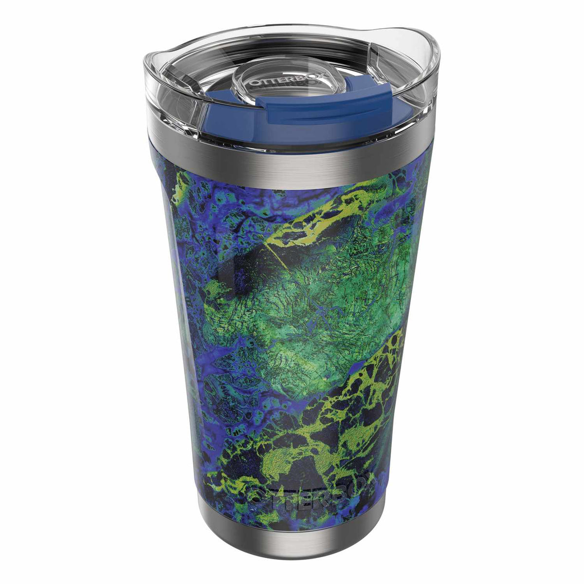 OtterBox 7792166 Elevation Tumbler withsealed Lid 16 OZ Steel Wave