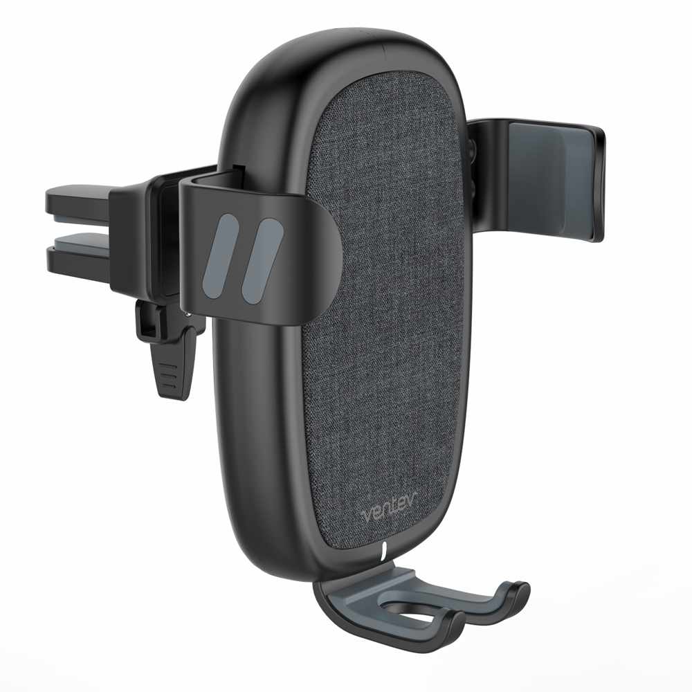 Ventev MNTQIV2VNV Wireless car Mount Kit Qi 10W Dark Grey