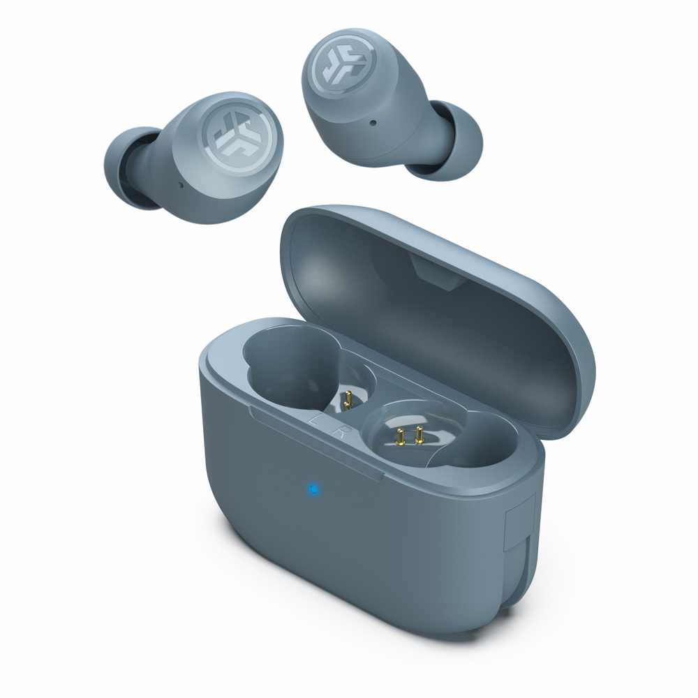 JLab Go Air Pop True Wireless Headphones Slate Grey