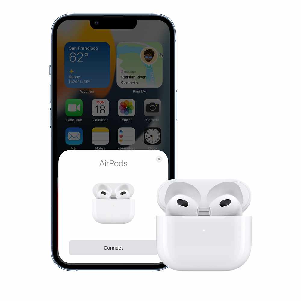 Apple MME73AMA AirPods 3rd Gen with MagSafe and Lightning Charging Case White