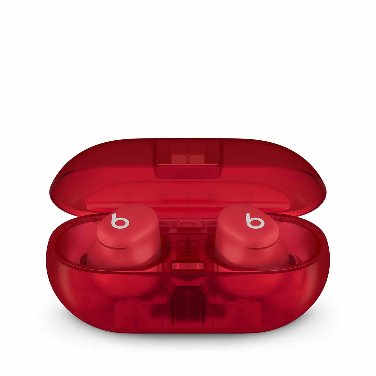 Beats by Dre Solo Buds True Wireless Transparent Red