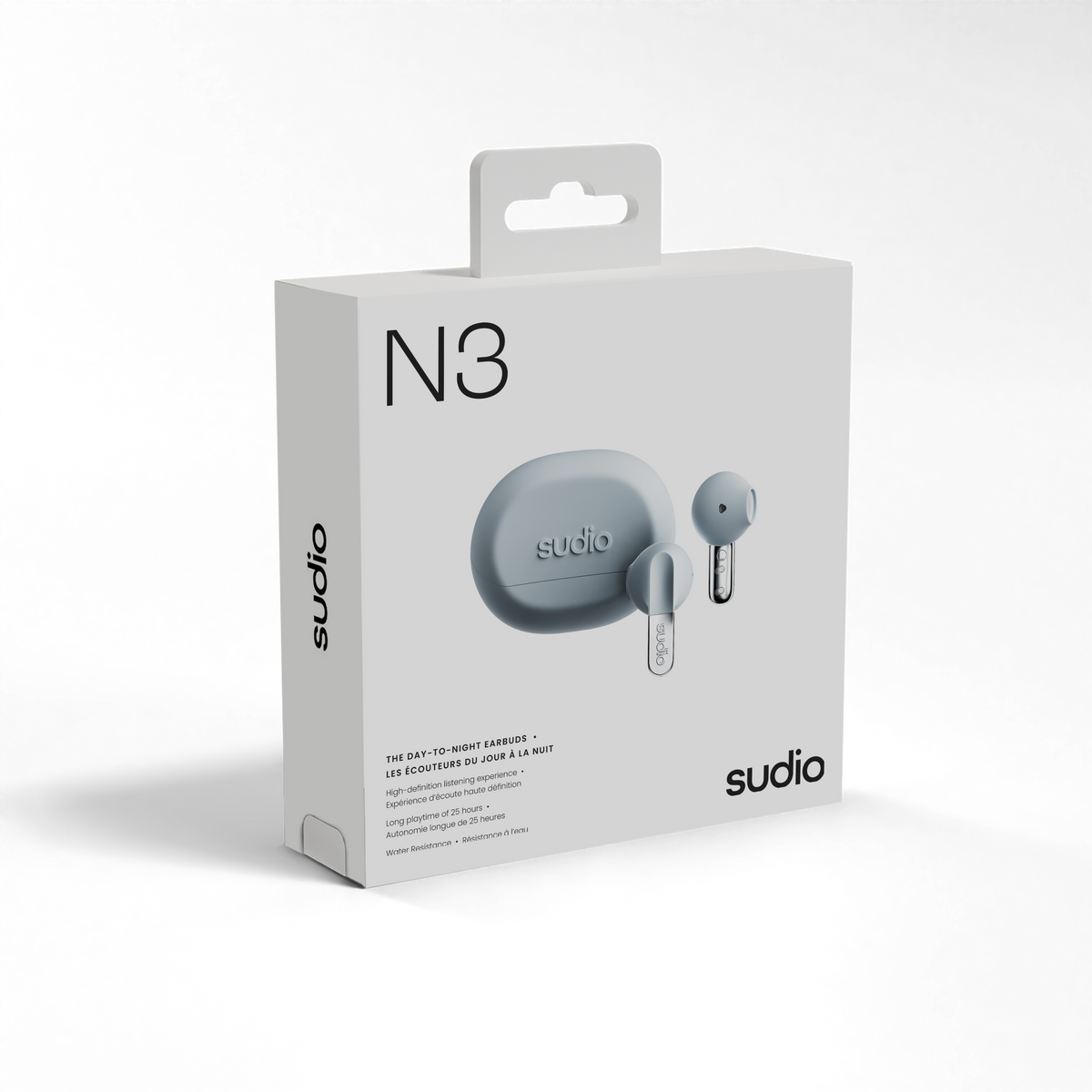 Sudio N3 Wireless Earbuds Navy Blue