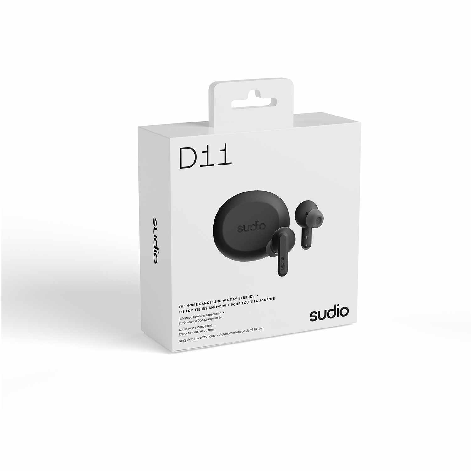 Sudio D11 In-Ear Headphones Black