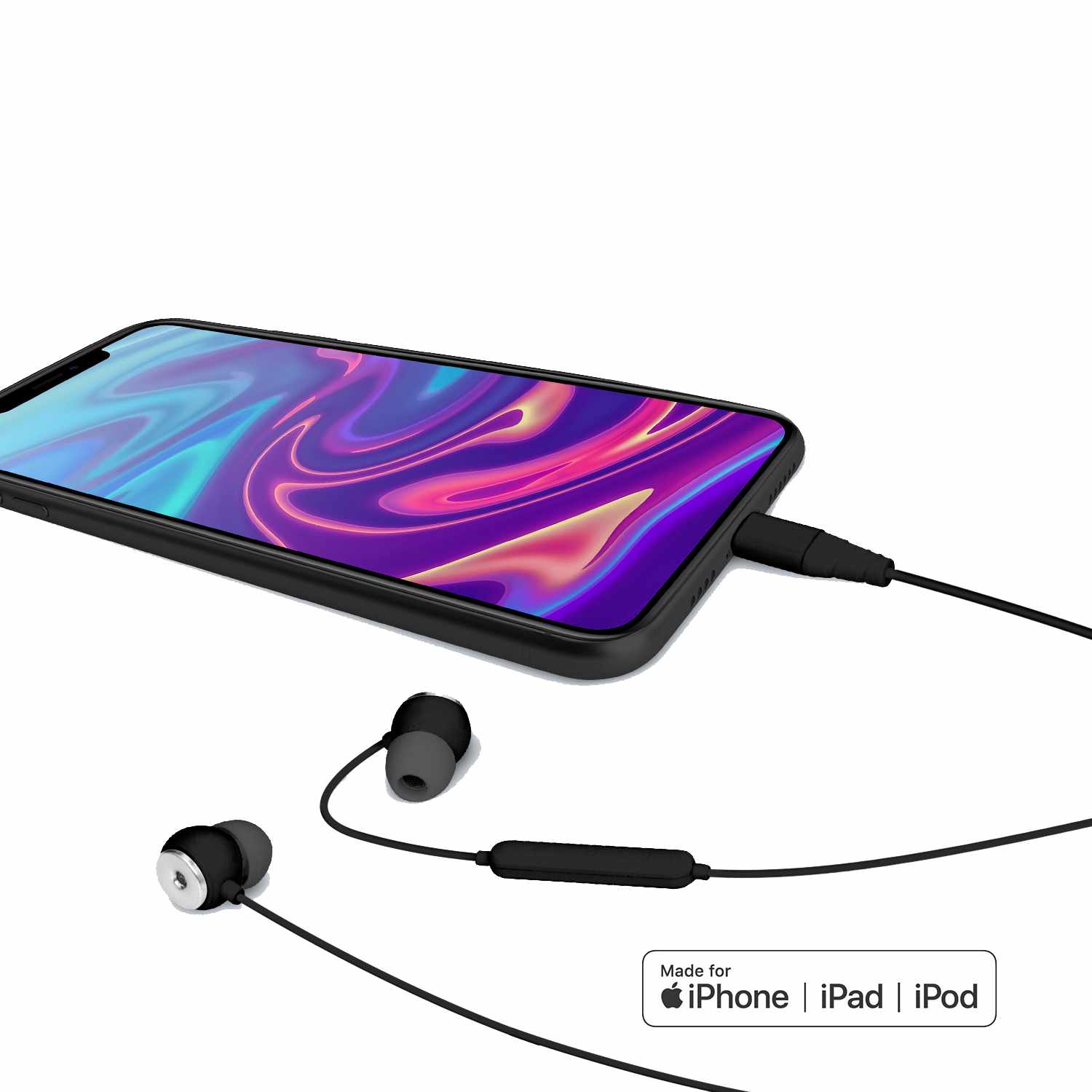 Helix/Retrak Helix Eco Lightning Earbuds Black