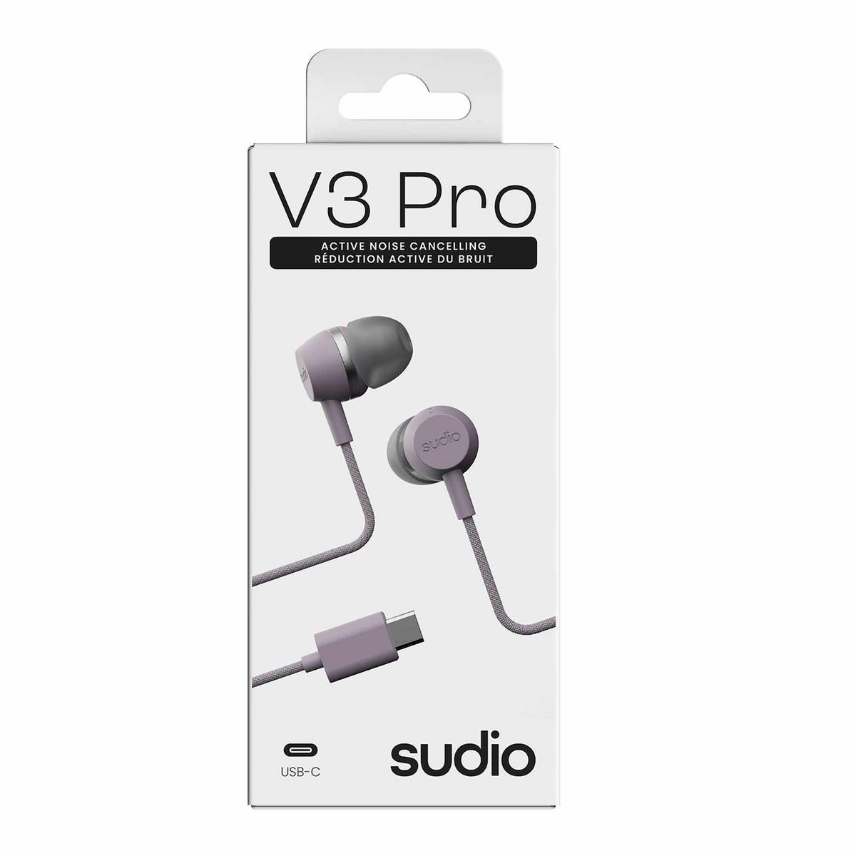 Sudio V3 Pro Wired USB-C Headphones Purple