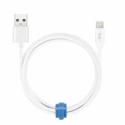 Blu Element Braided Charge/Sync Lightning to USB-A 6 ft White
