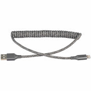 Ventev USB-A to Lightning 1 ft Cable Grey