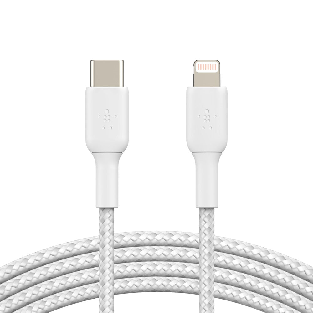 Belkin USB-C to Lightning 1 m Cable White