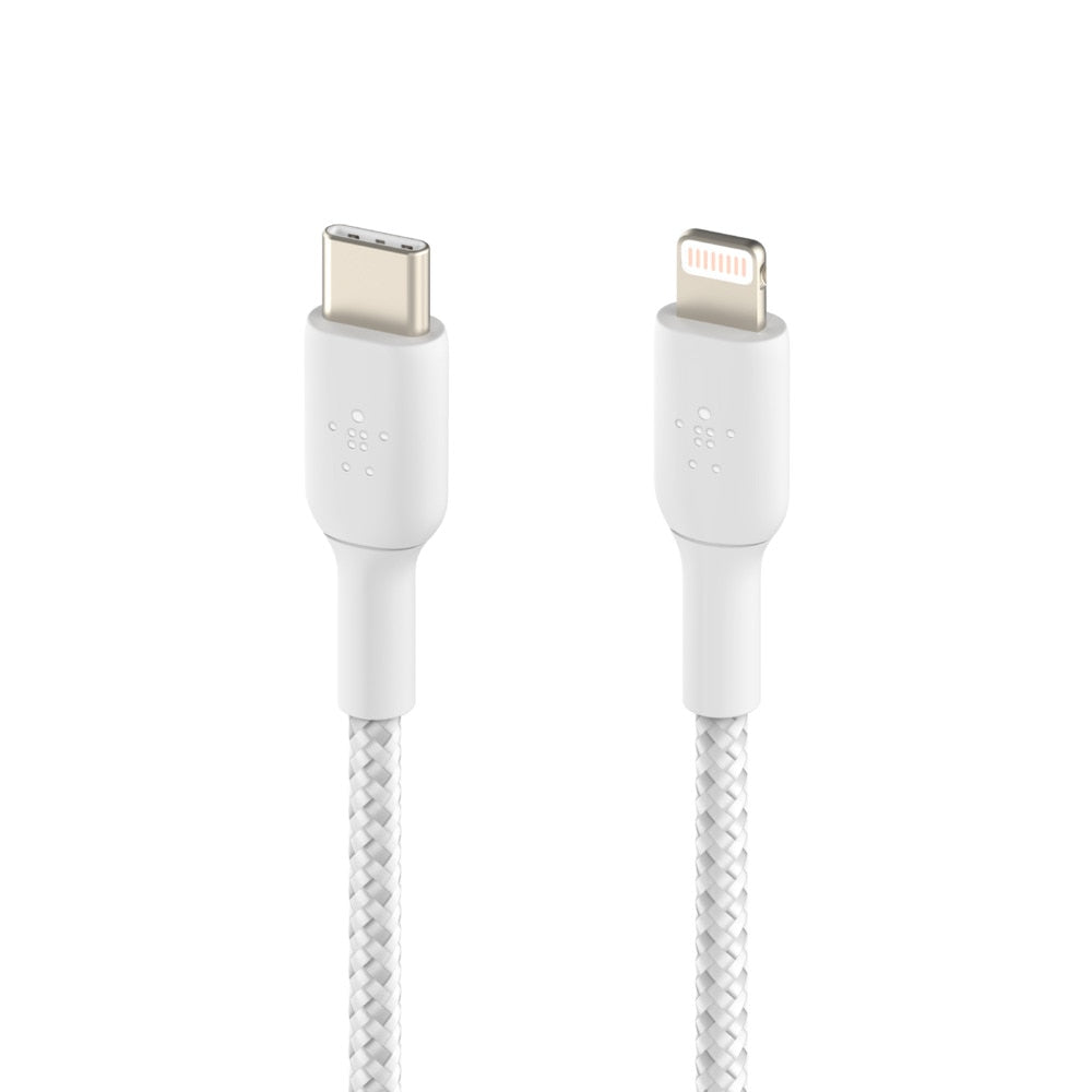 Belkin USB-C to Lightning 1 m Cable White