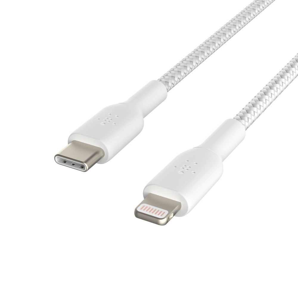 Belkin USB-C to Lightning 1 m Cable White
