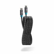 Nimble USB-C to Lightning 10 ft Braided Cable Grey