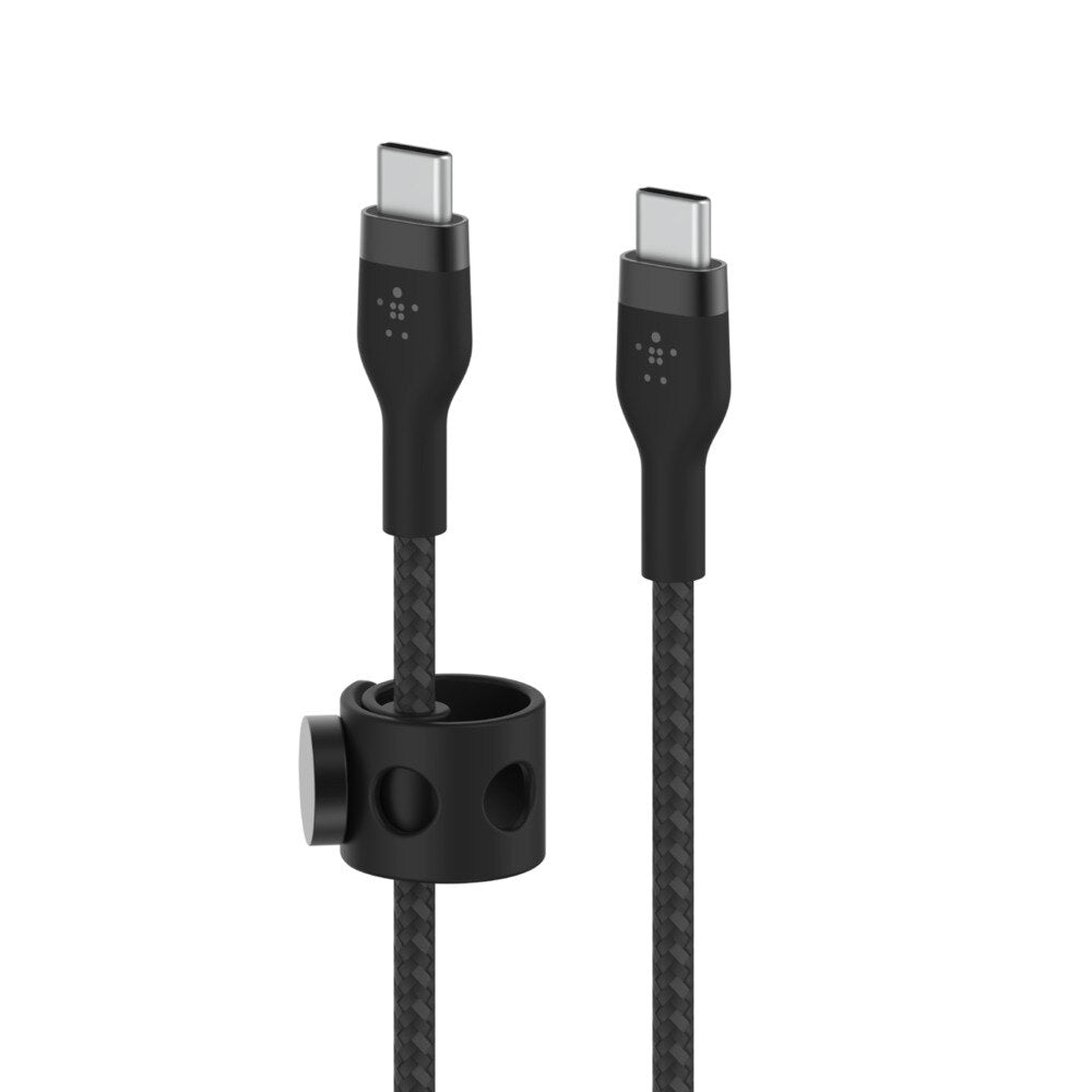 Belkin BoostCharge Pro Flex USB-C to USB-C Cable 6 ft Black