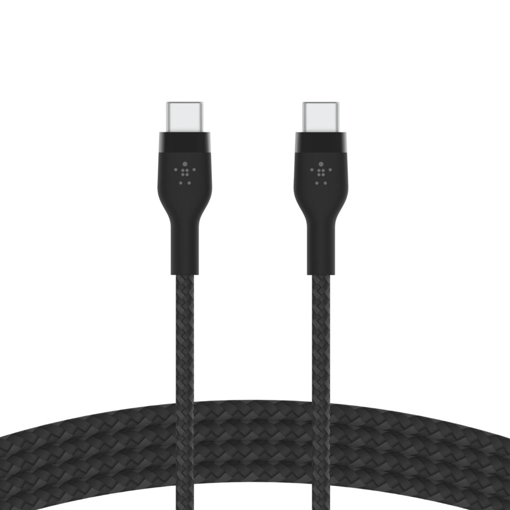 Belkin BoostCharge Pro Flex USB-C to USB-C Cable 6 ft Black