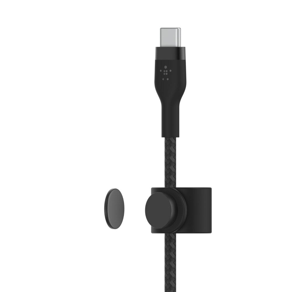 Belkin BoostCharge Pro Flex USB-C to USB-C Cable 6 ft Black