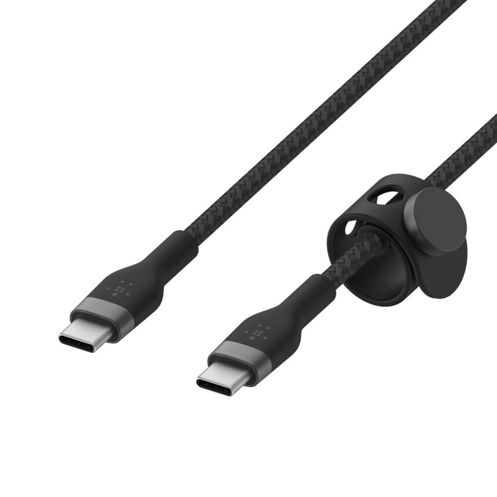Belkin BoostCharge Pro Flex USB-C to USB-C Cable 6 ft Black