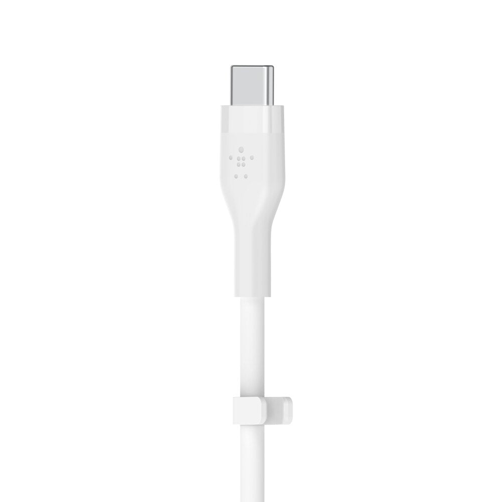 Blu Element Belkin BoostCharge PRO USB-C Charge/Sync Cable with Lightning Connector 3 ft White