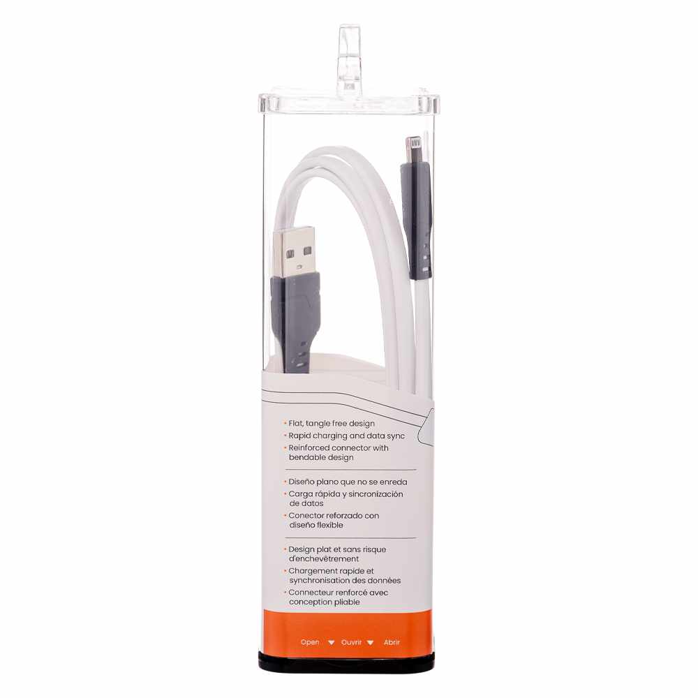 Ventev USB-C to Lightning 3.3 ft Cable White