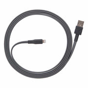 Ventev USB-A to Lightning 6 ft Cable Grey