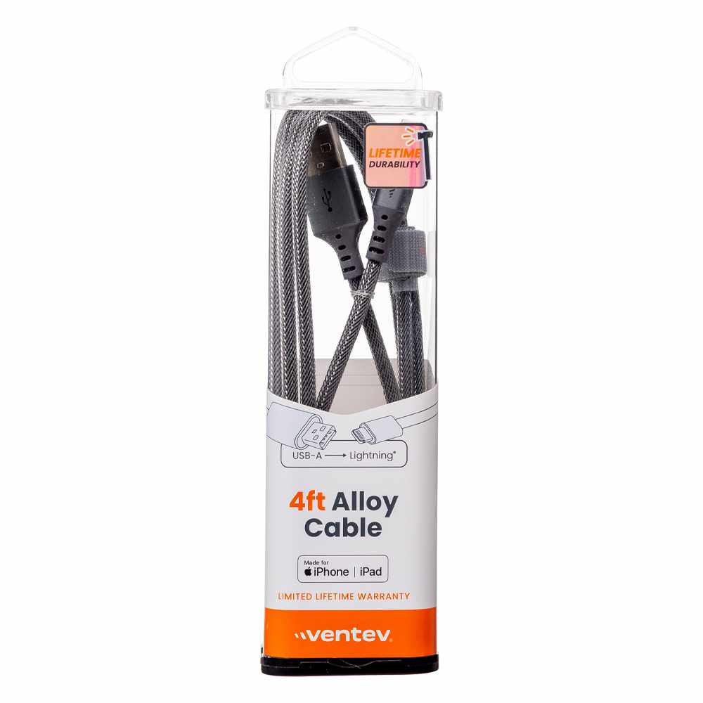 Ventev USB-C to Lightning 4 ft Cable