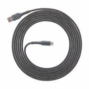 Ventev ChargeSync Alloy USB-C Cable 10ft Steel