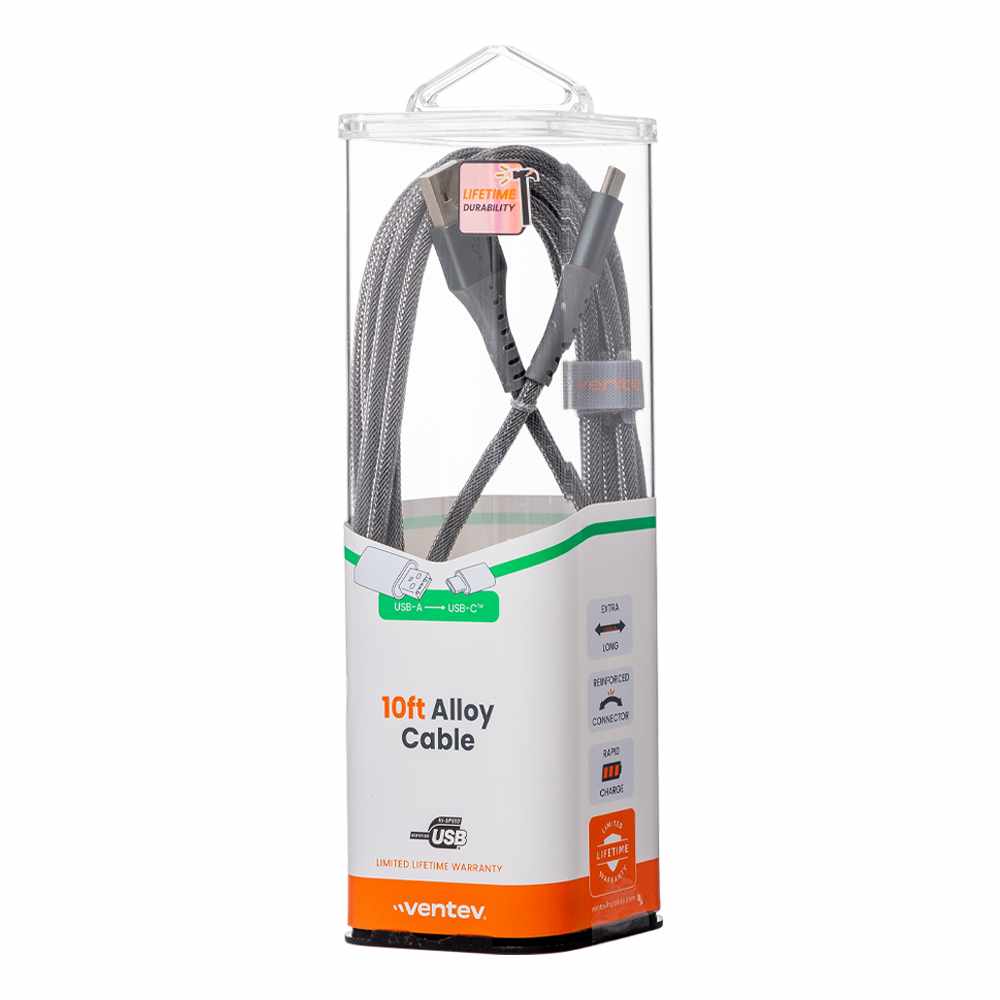 Ventev USB-C to USB-C 10 ft Cable
