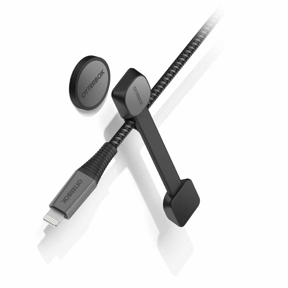 OtterBox USB-C to Lightning 6 ft Cable Black
