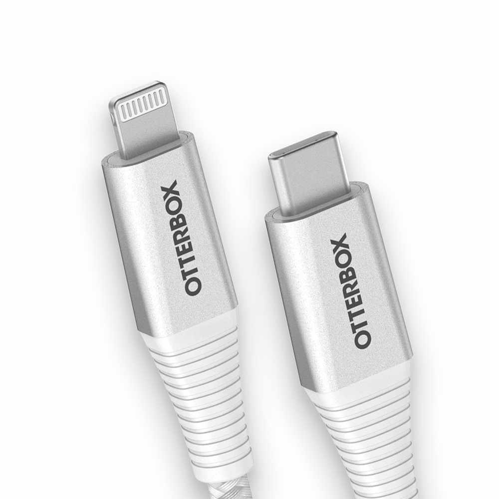 OtterBox USB-C to Lightning 6 ft Cable White