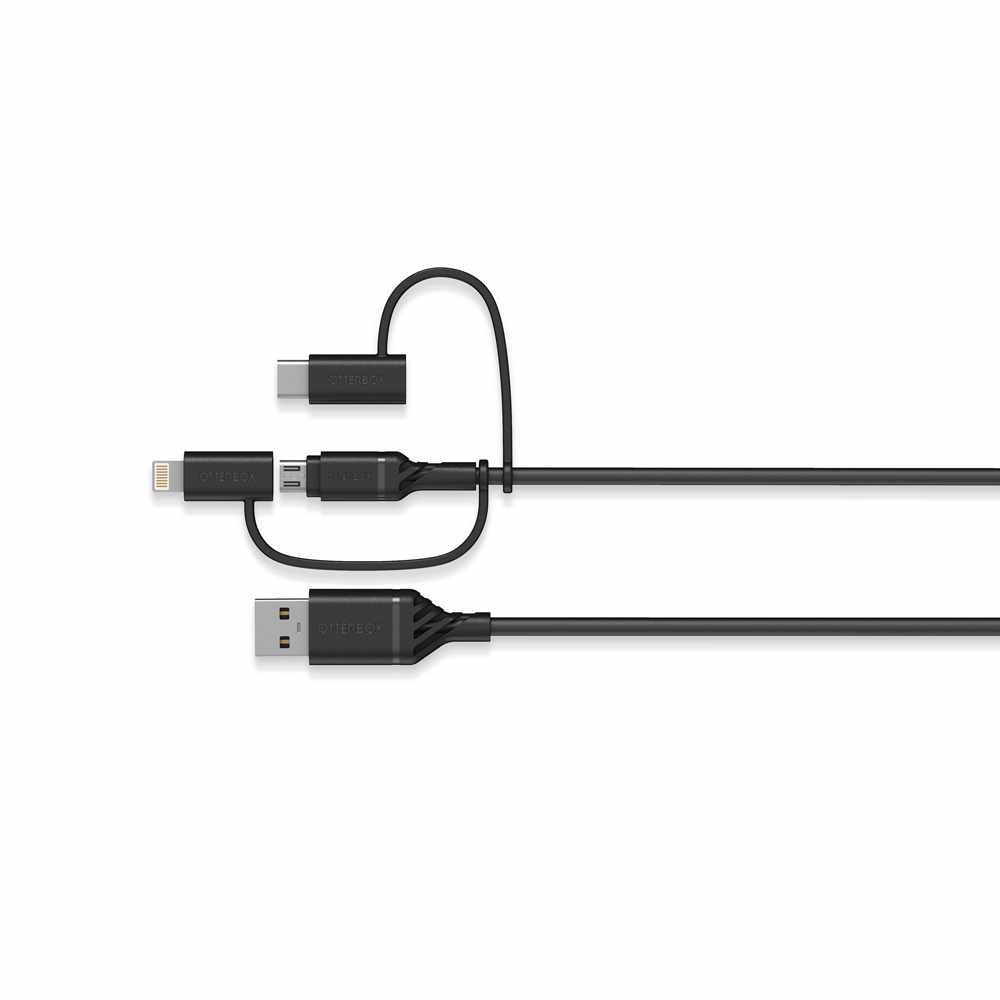 OtterBox USB-A to Micro-USB Cable Black
