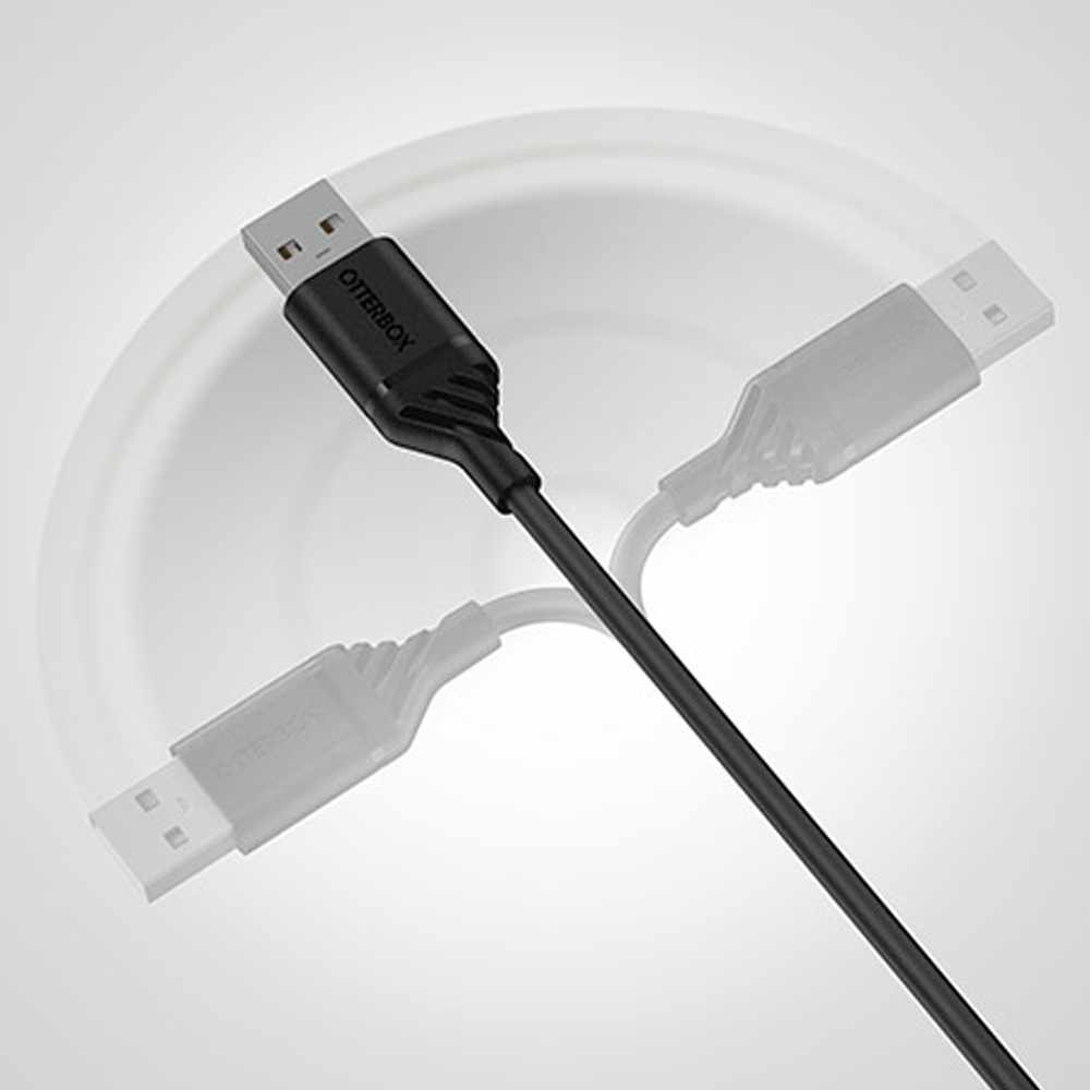 OtterBox USB-A to Micro-USB Cable Black