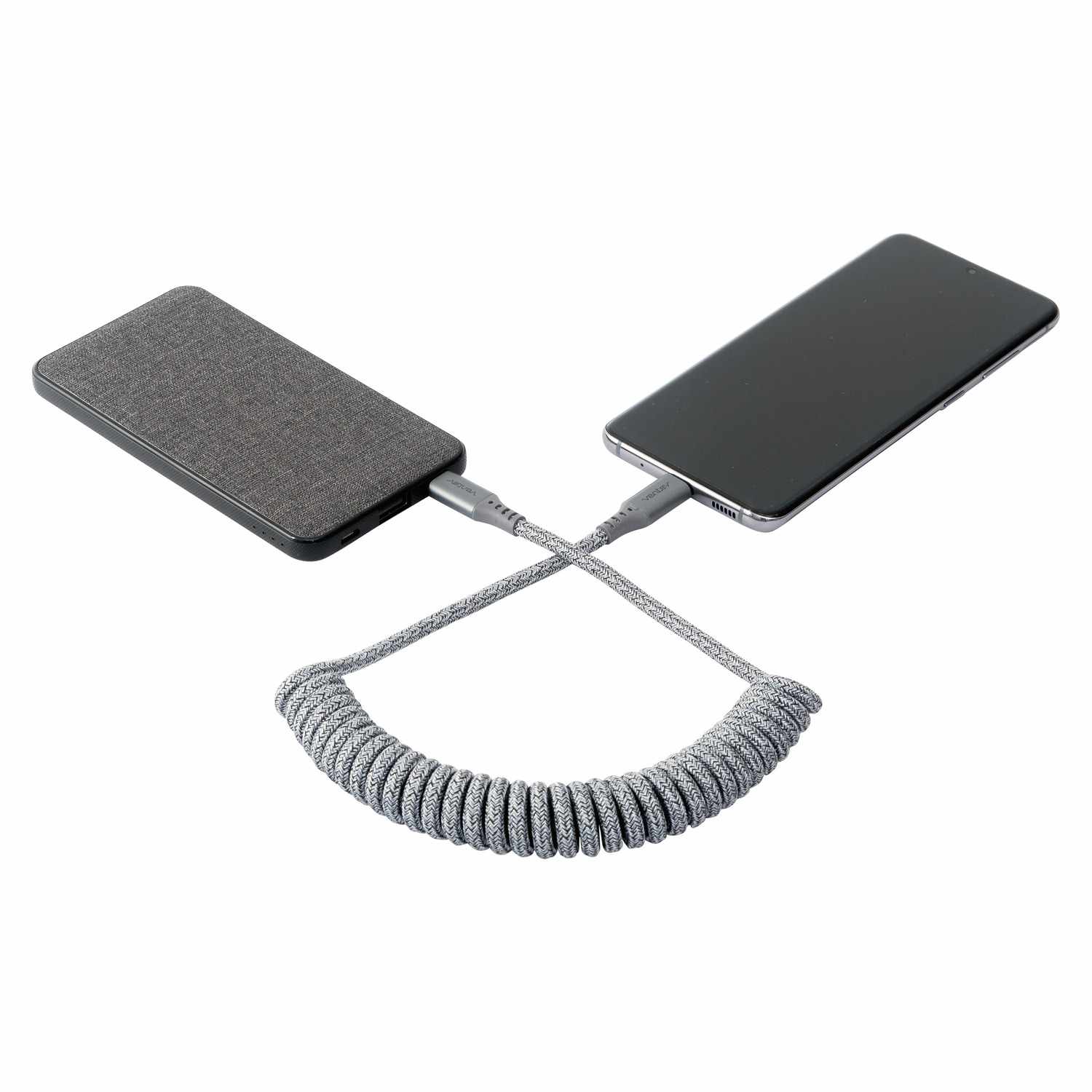 Ventev USB-C to USB-C 3 ft Cable Grey