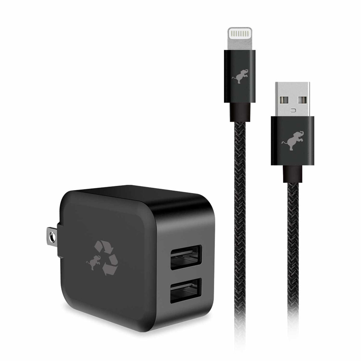 Nimble USB-A to Lightning Cable Black
