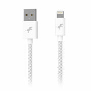 Nimble USB-A to Lightning 2 m Braided Cable White
