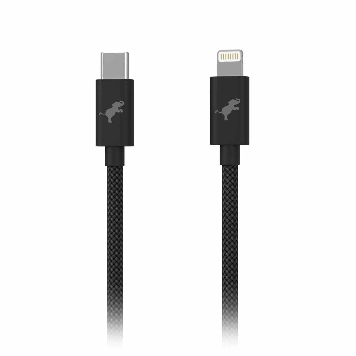Nimble USB-C to Lightning 1 m Braided Cable Black